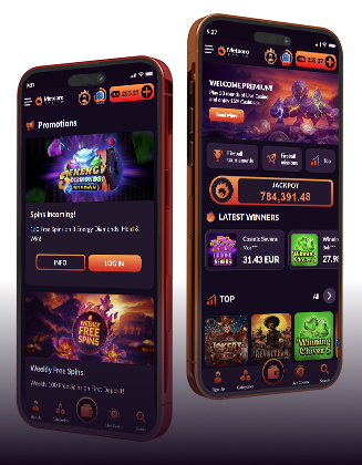 Aplicativo Meteoro Casino Android iOS